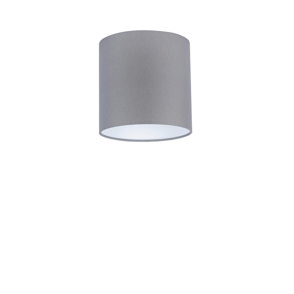 LEUCHTENSCHIRM 20/18 cm   - Grau, Basics, Textil/Metall (20/18cm)