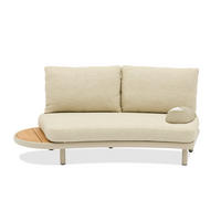 LOUNGESOFA  - Beige, Modern, Holz/Textil (174,5/85/116cm) - Zebra 