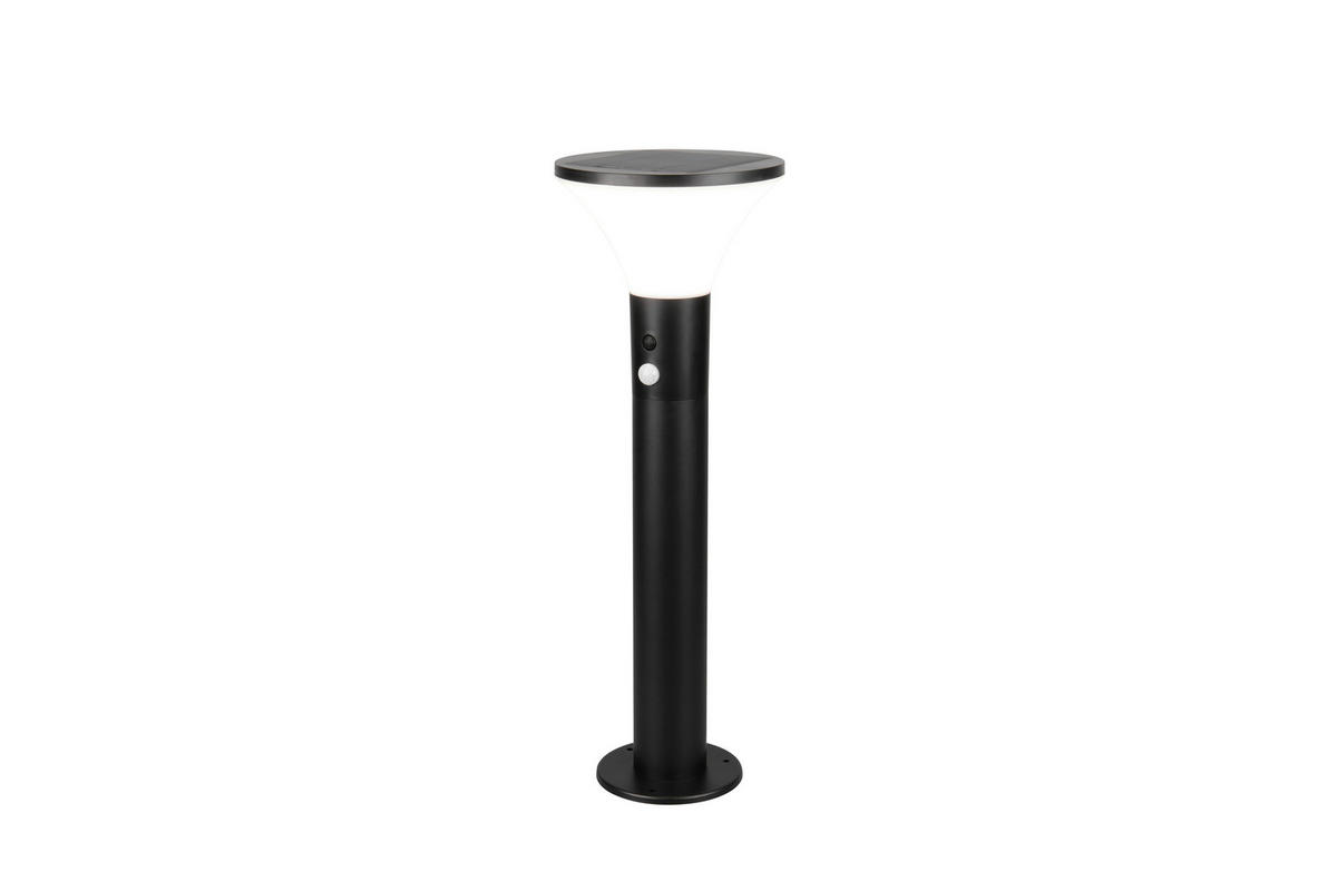 WEGELEUCHTE Gorda 17,5/50 cm  - Schwarz/Weiß, Design, Kunststoff/Metall (17,5/50cm)