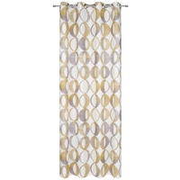 ÖSENSCHAL Bellina blickdicht 140/255 cm   - Gelb, LIFESTYLE, Textil (140/255cm) - Novel