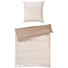 BETTWÄSCHE Makosatin Beige, Grau 155/220 cm - Beige/Grau, Basics, Textil (155/220cm) - JOOP!