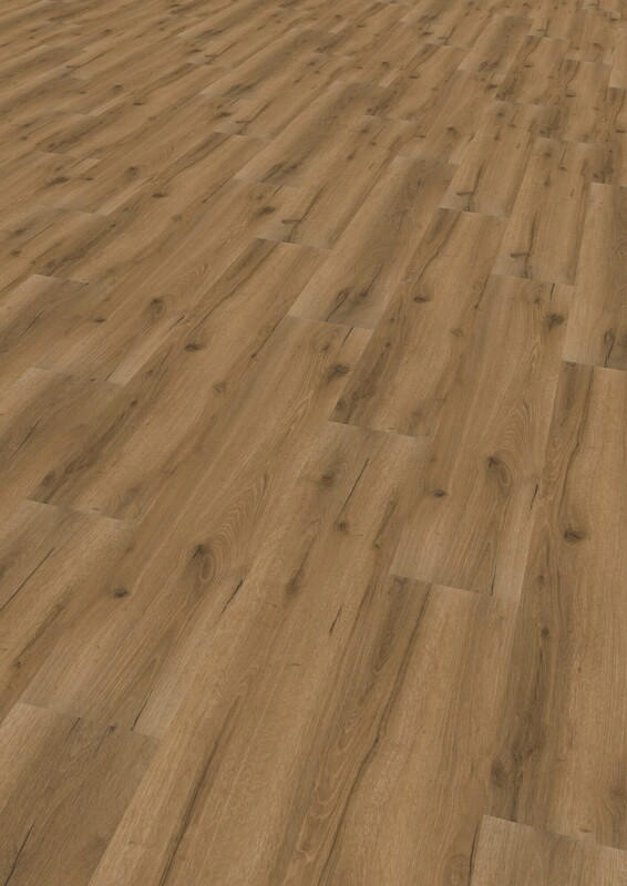 VINYLBODEN Novo Eiche Finca 100001901  per  m² - Eichefarben, Basics, Holzwerkstoff (120,5/21/0,98cm) - Tilo