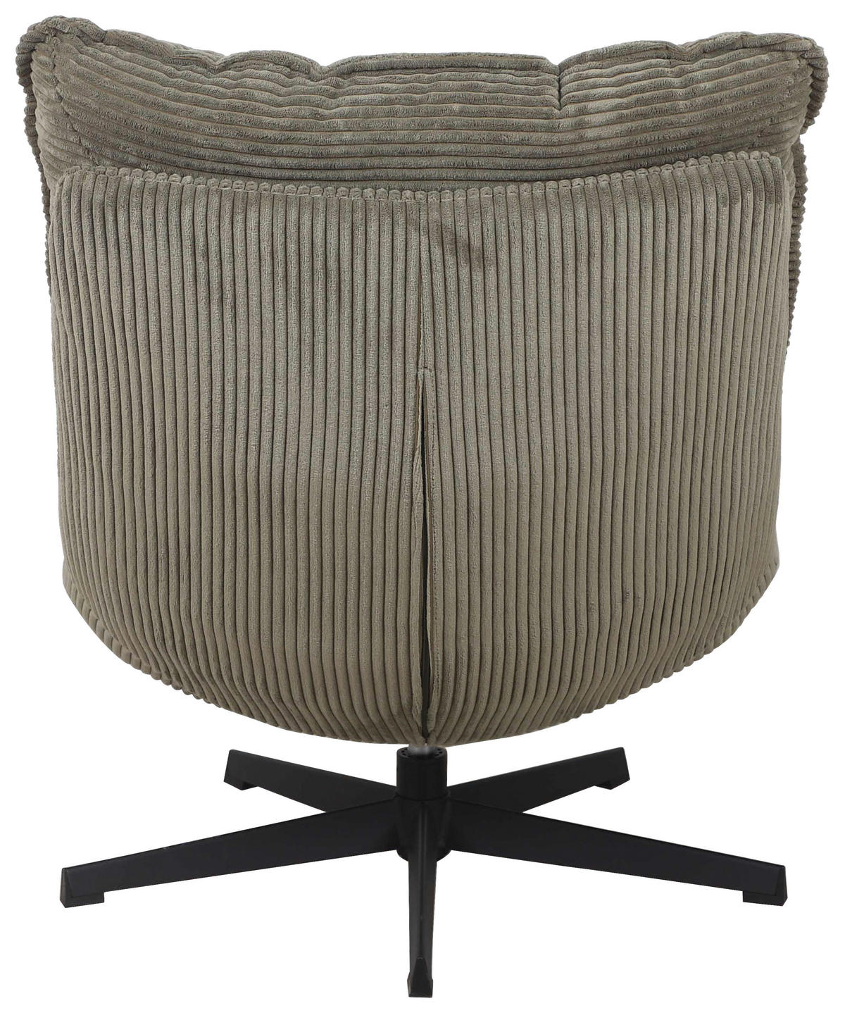 RELAXSESSEL Cord    - Schwarz/Grün, Design, Textil/Metall (75/88/90cm) - Carryhome