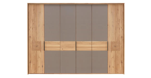 DREHTÜRENSCHRANK 301.9/223.3/62 cm 6-türig  - Eichefarben/Braun, Natur, Holz/Holzwerkstoff (301.9/223.3/62cm) - Valnatura
