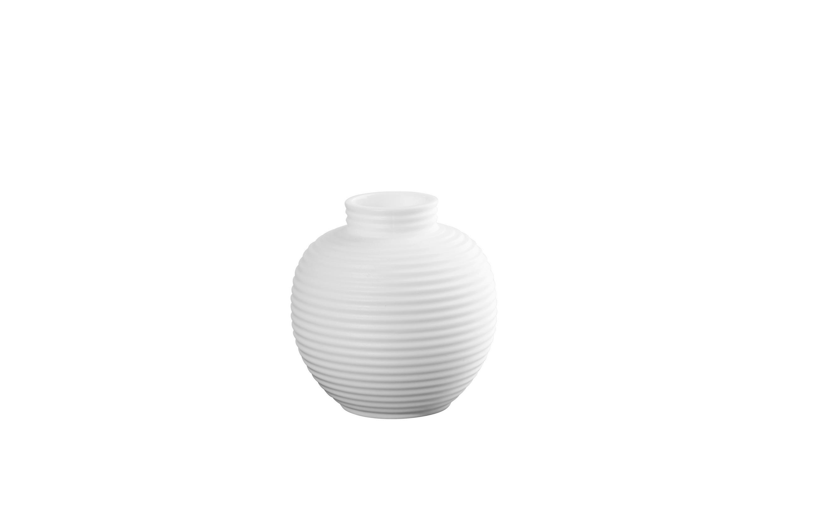 VASE 6.5 cm  - Weiß, Basics, Keramik (6,5/6,5cm) - ASA