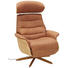 RELAXSESSEL in Holz, Leder Braun - Braun, Design, Leder/Holz (78/102/89-119cm) RELAXSESSEL in Holz, Leder Braun - Braun, Design, Leder/Holz (78/102/89-119cm)