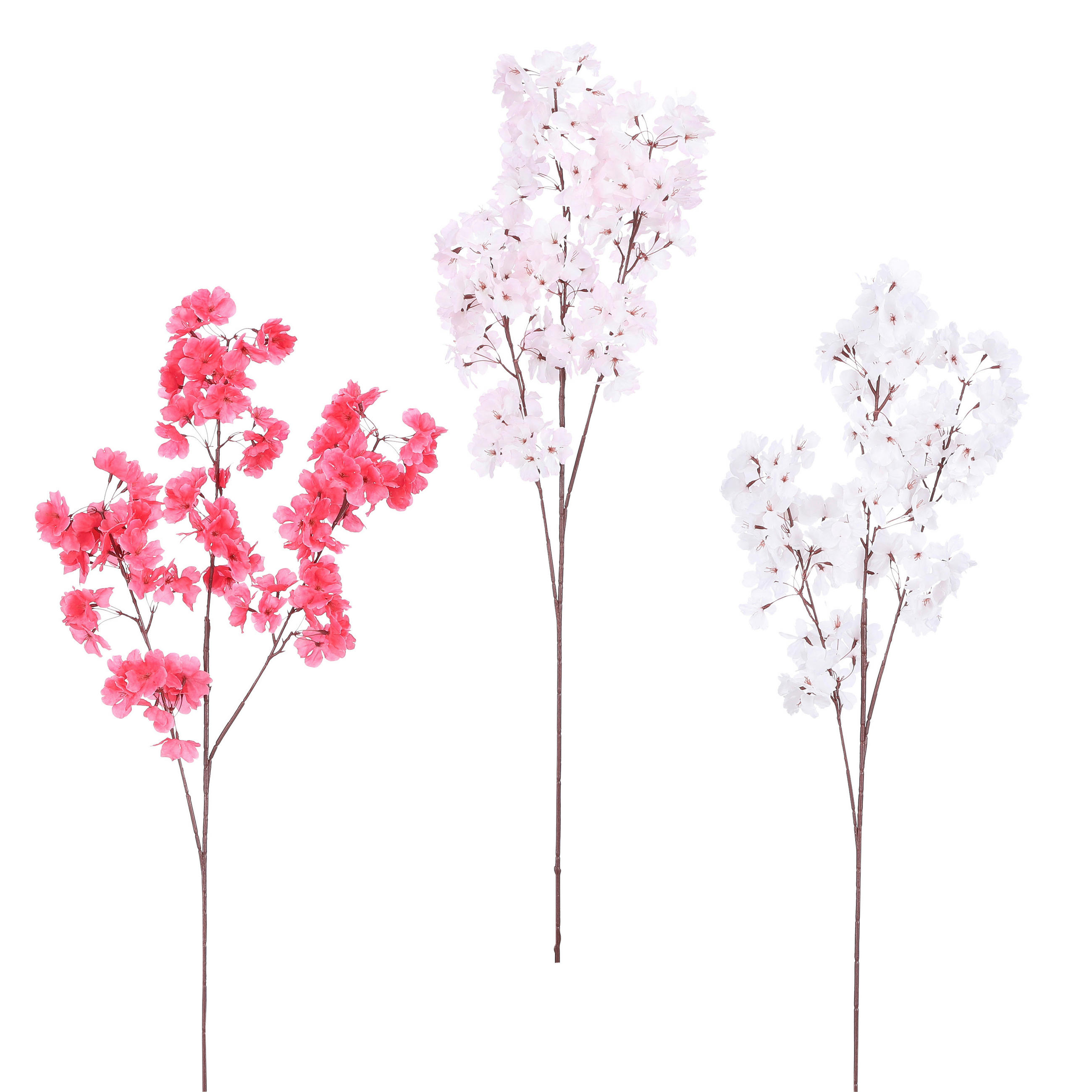 KÖRSBÄRSKVIST - vit/pink, Basics, plast (107/28/7cm)