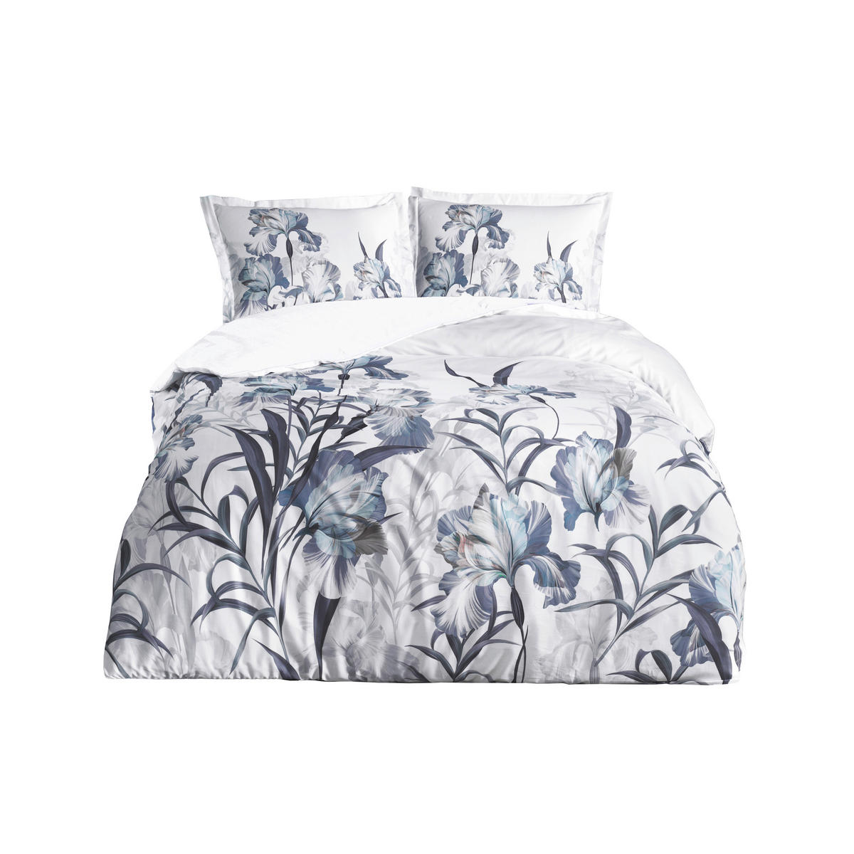 OBOJESTRANSKA POSTELJNINA SARINA 140/200 cm saten  - Konvencionalno, tekstil (140/200cm) - Novel