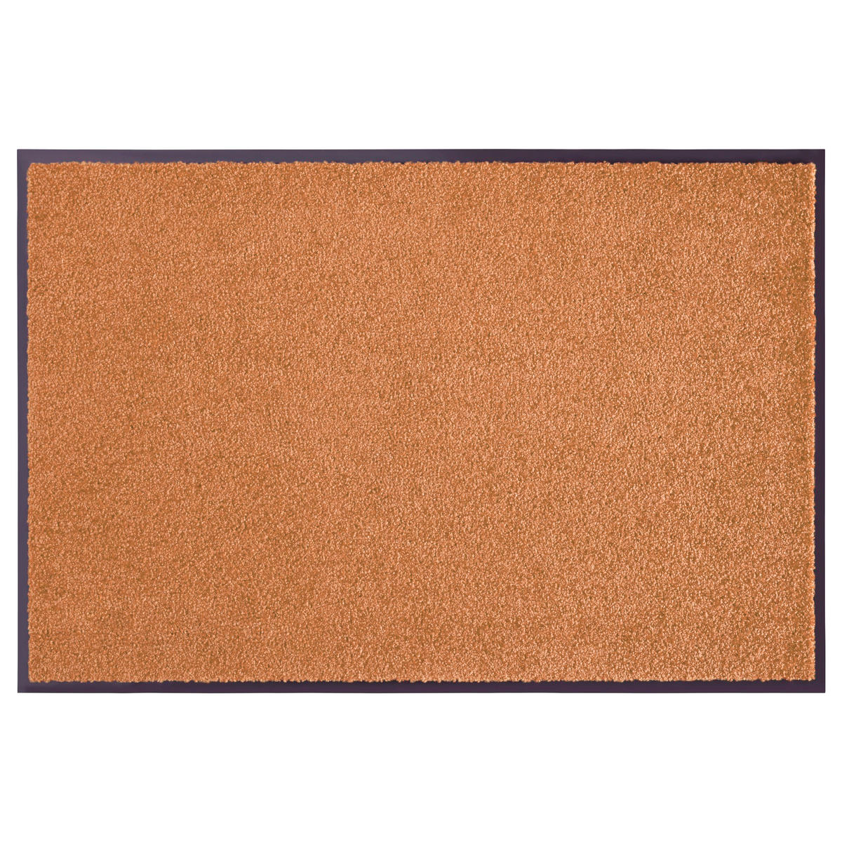 SCHMUTZFANGMATTE  120/180 cm  Dunkelorange  - Dunkelorange, Basics, Kunststoff/Textil (120/180cm)