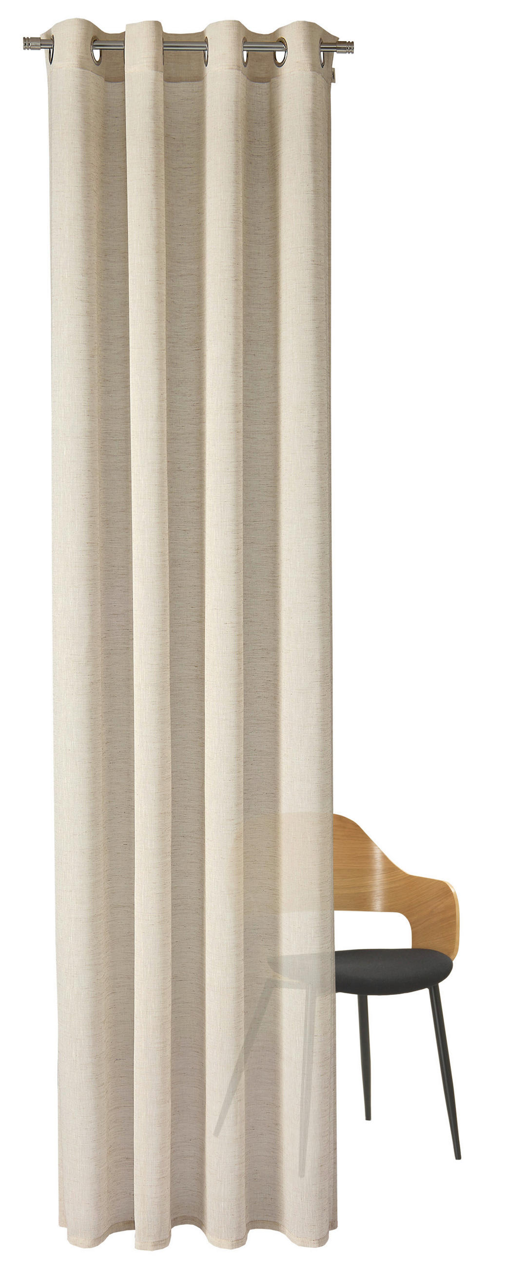 ESPRIT ZAVJESA E-OLA bež 140/250 cm   - bež, Basics, tekstil (140/250cm) - Esprit