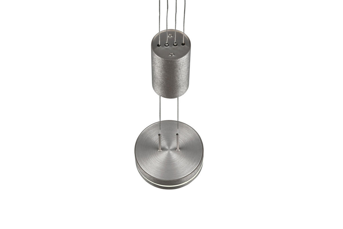 LED-HÄNGLAMPA 14/150 cm  - nickelfärgad, Basics, metall (14/150cm) - Trio Leuchten