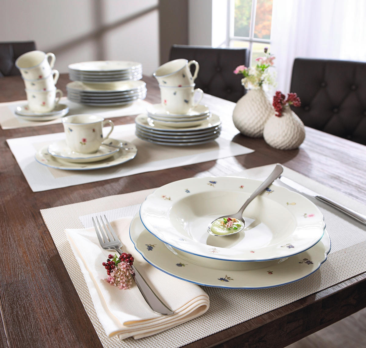 KANVICA NA KÁVU porcelán keramika  - krémová, Lifestyle, keramika (1.35l) - Seltmann Weiden