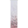 FLÄCHENVORHANG   halbtransparent   60/245 cm  - Bordeaux, Natur, Textil (60/245cm) - Novel