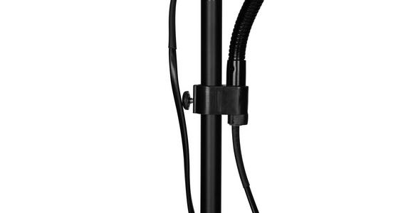 STEHLEUCHTE 42/21/180 cm    - Schwarz/Weiß, Basics, Kunststoff/Metall (42/21/180cm) - Boxxx