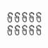 FALTENHAKEN - Klar, Basics, Kunststoff (1/3.6cm) - Homeware FALTENHAKEN - Klar, Basics, Kunststoff (1/3.6cm) - Homeware