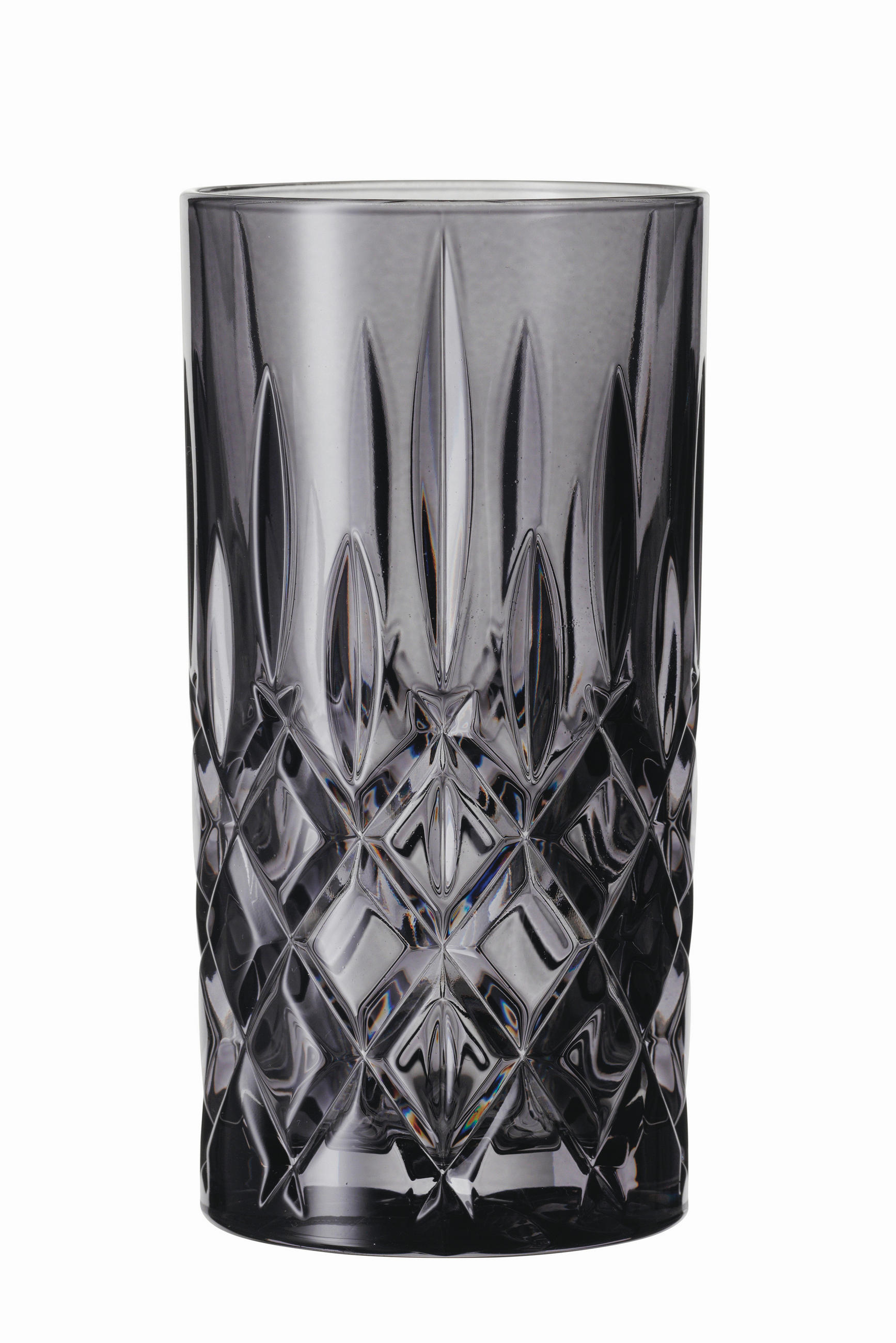 LONGDRINKGLAS Nachtmann 395 ml 2-teilig  - Dunkelgrau, LIFESTYLE, Glas - Nachtmann