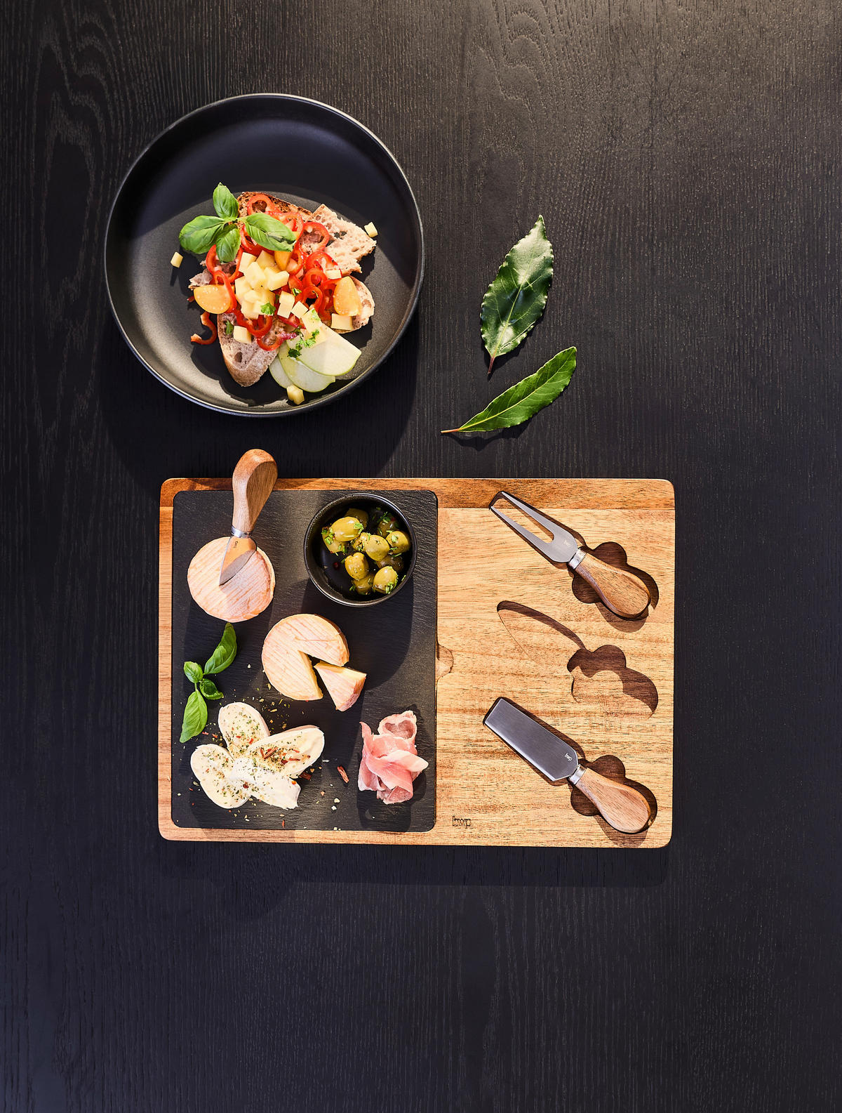 Set Cuțite Pentru Brânză  - Lifestyle, lemn/metal - Homeware Profession.