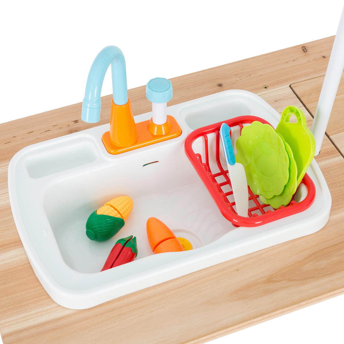 DĚTSKÁ SEDACÍ SOUPRAVA přírodní barvy  - přírodní barvy, Basics, kov/dřevo - My Baby Lou