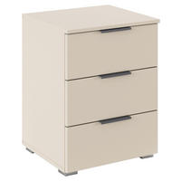 NACHTKÄSTCHEN 47/62/42 cm  in Champagner  - Champagner/Alufarben, Modern, Holzwerkstoff (47/62/42cm) - Rauch Möbel
