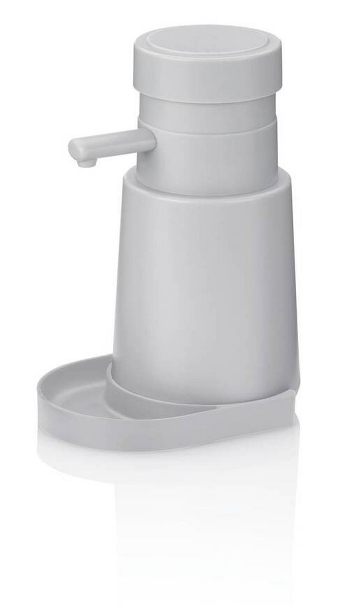 DOZATOR ZA DEZINFEKCIJU RUKU  svetlosiva  plastika  - svetlosiva, Osnovno, plastika (450ml) - Kela