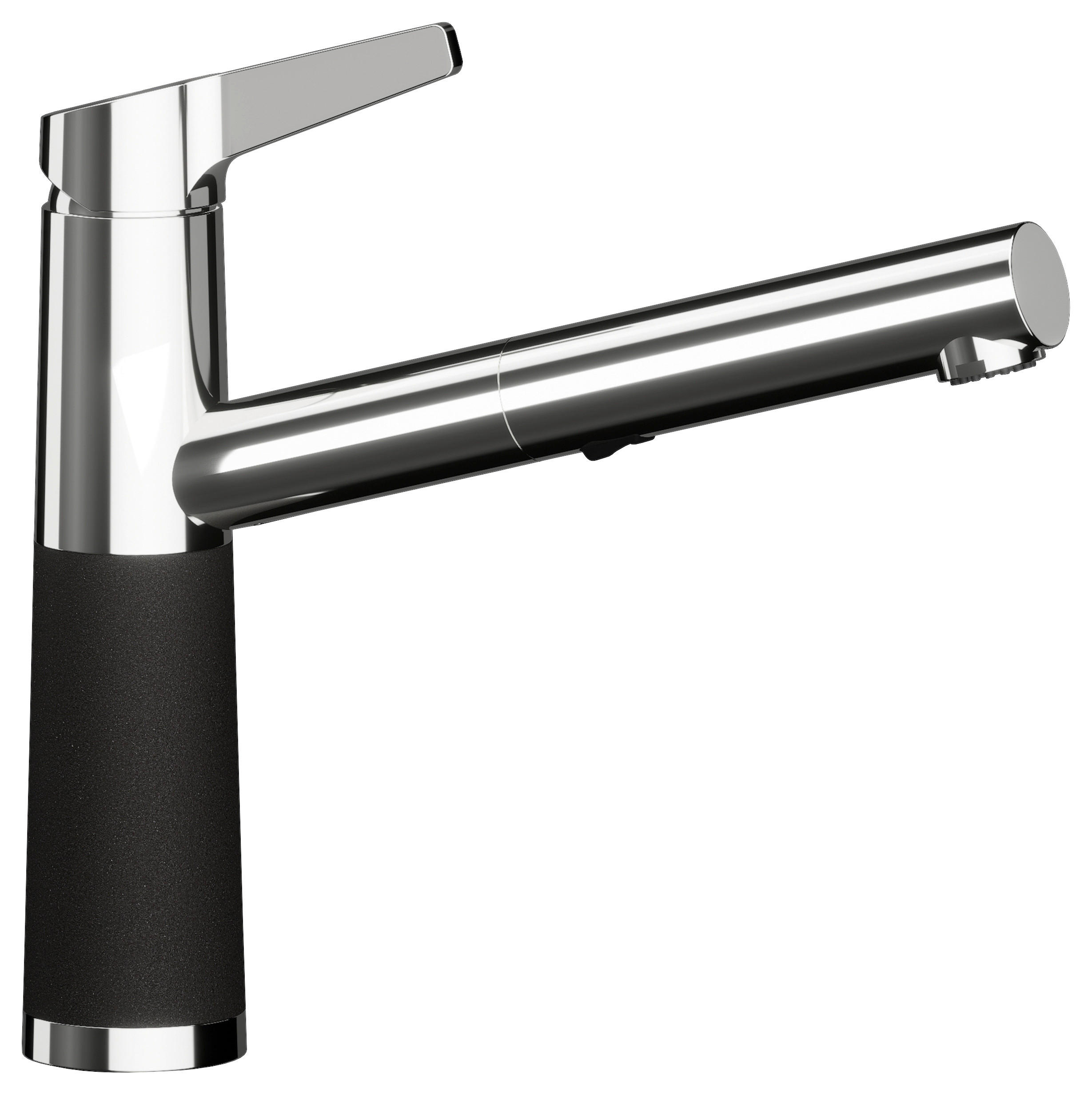 KÜCHENARMATUR 554120GNE  - Graphitfarben, Basics, Stein/Metall (5,2/23,3/20,9cm) - Schock