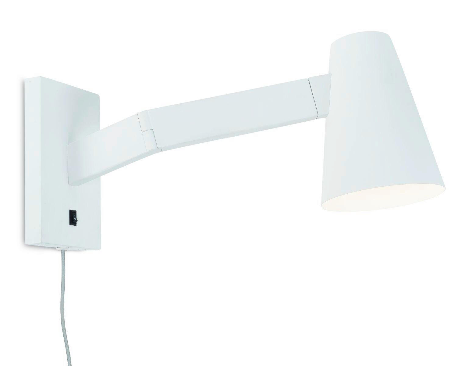 WANDLEUCHTE - Weiß, Design, Metall (28/22/40cm) - It's about Romi