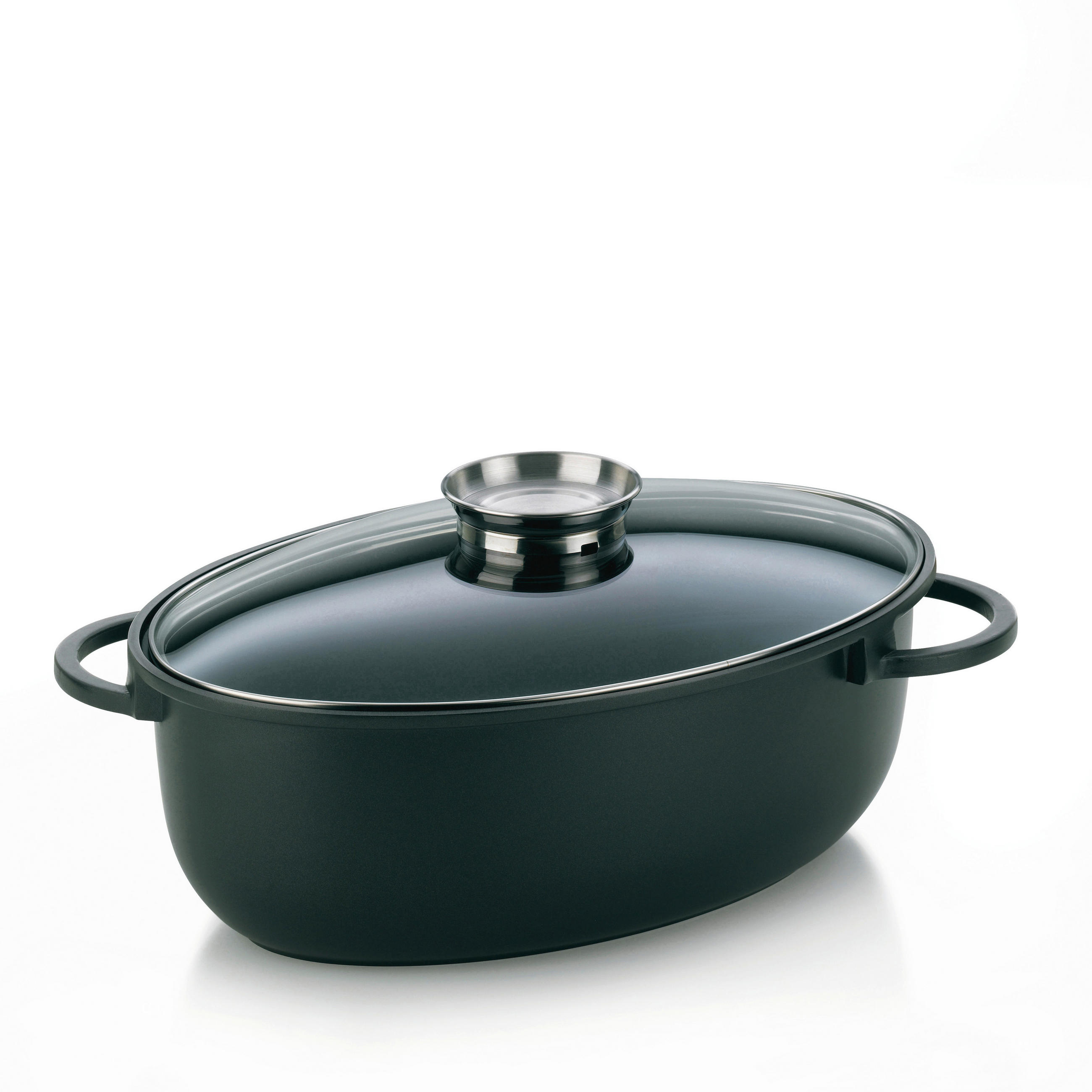 BRÄTER Kerros  - Schwarz, KONVENTIONELL, Glas/Metall (45/28/13cm) - Kela