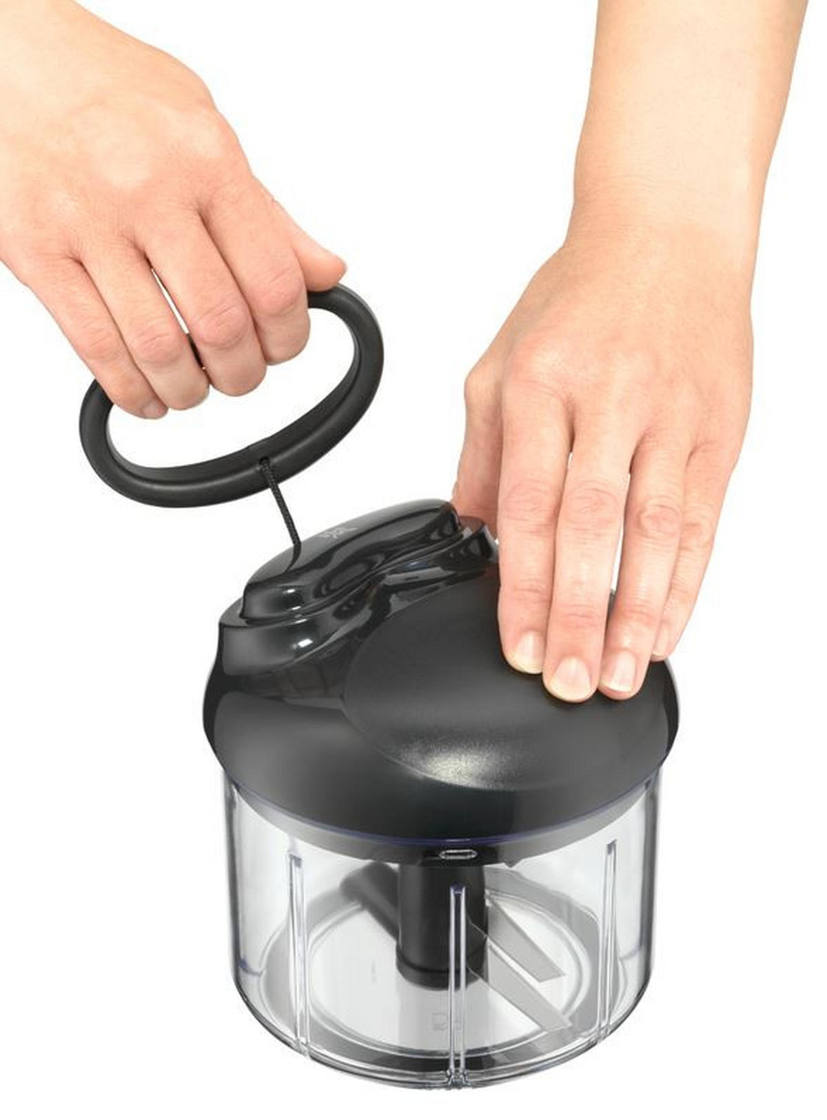 UNIVERSALZERKLEINERER Gourmet  - Transparent/Schwarz, Basics, Kunststoff/Metall (12/14cm) - WMF