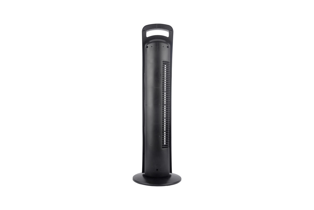 VENTILATOR CU PICIOR - negru, Basics, plastic (25,5/80cm) - Mican