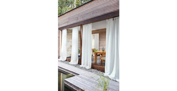 OUTDOORVORHANG blickdicht - Naturfarben, Basics, Textil (140/300cm) - Esposa