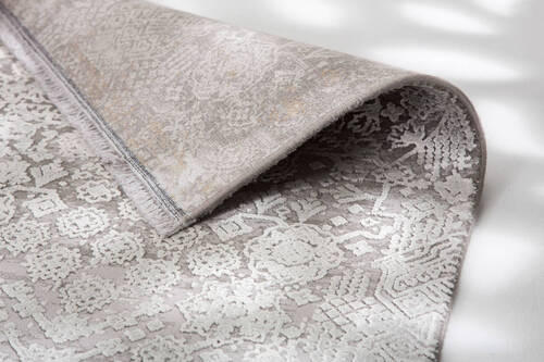 WEBTEPPICH 133/190 cm Gravina Grau, Beige  - Beige/Grau, Design, Textil (133/190cm) - Novel