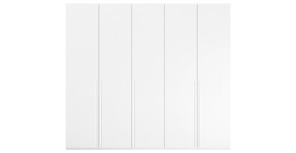 DREHTÜRENSCHRANK 251/235/60 cm 5-türig Weiß - Weiß, Trend, Holzwerkstoff/Metall (251/235/60cm) - Novel