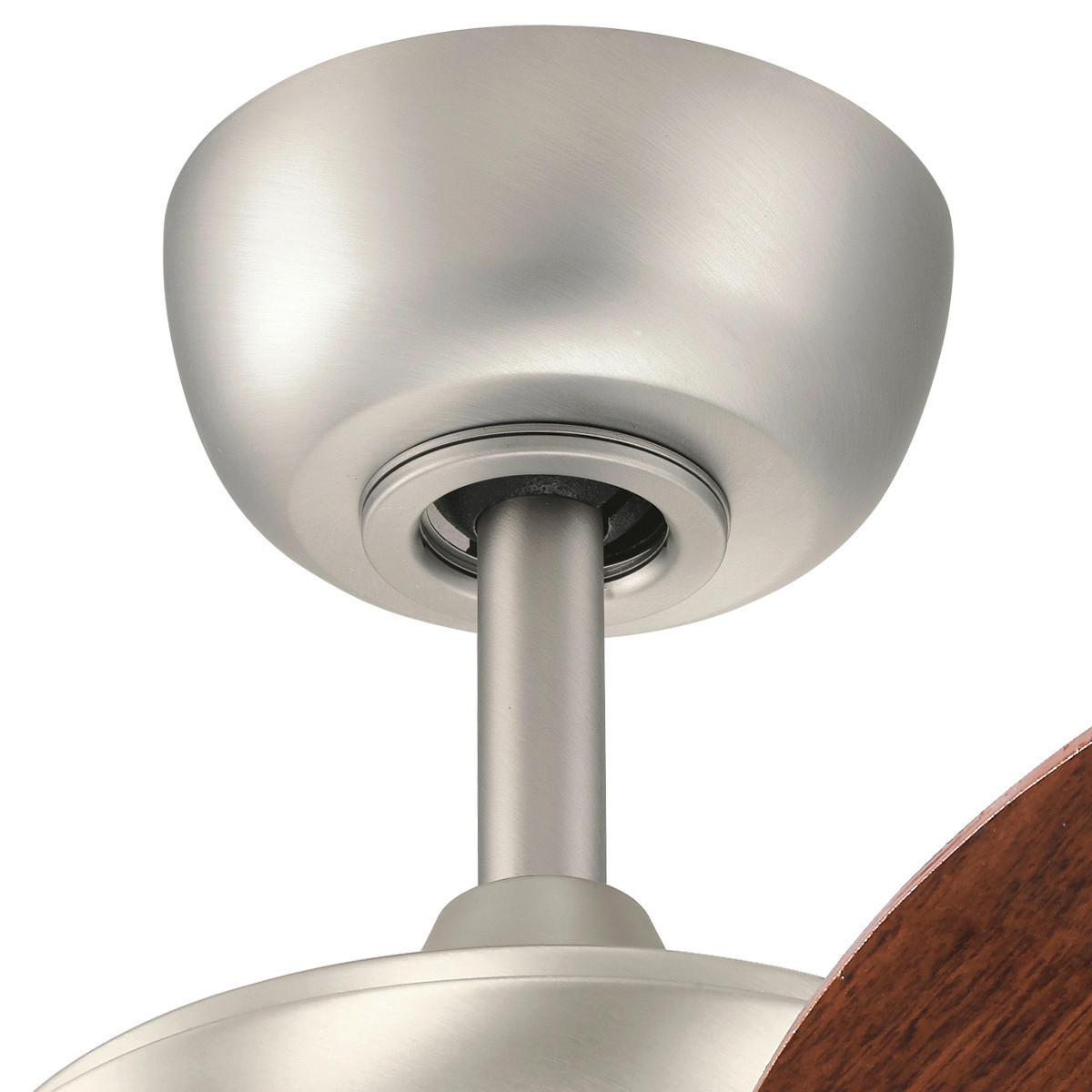 DECKENVENTILATOR  76/38 cm    - Kirschbaumfarben/Walnussfarben, Basics, Holz/Metall (76/38cm) - Elstead Lighting