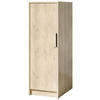MEHRZWECKSCHRANK 50/150/68 cm  - Eichefarben/Schwarz, Basics, Holzwerkstoff/Kunststoff (50/150/68cm) - MID.YOU