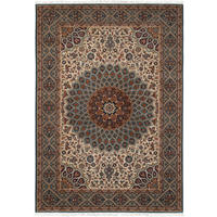 ORIENTÁLNY KOBEREC, 200/300 cm, modrá, krémová - modrá/krémová, Lifestyle, textil (200/300cm) - Cazaris