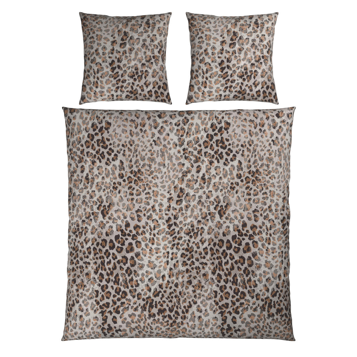 BETTWÄSCHE Flanell 200/200 cm  - Braun, Textil (200/200cm) - Dieter Knoll