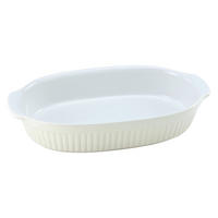 AUFLAUFFORM Keramik Steinzeug  - Hellgelb/Weiß, KONVENTIONELL, Keramik (33,5/19/5cm) - Creatable