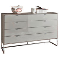 KOMODA,  - Konvencionalno, steklo/leseni material (141/89/43cm) - Dieter Knoll