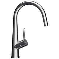 KÜCHENARMATUR 528120EDM  - Edelstahlfarben, Basics, Metall (5,6/38/22,2cm) - Schock