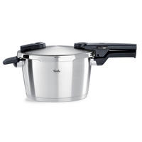 SCHNELLKOCHTOPF VITAQUICK 4,5 L  - Edelstahlfarben/Silberfarben, Basics, Metall (22cm) - Fissler