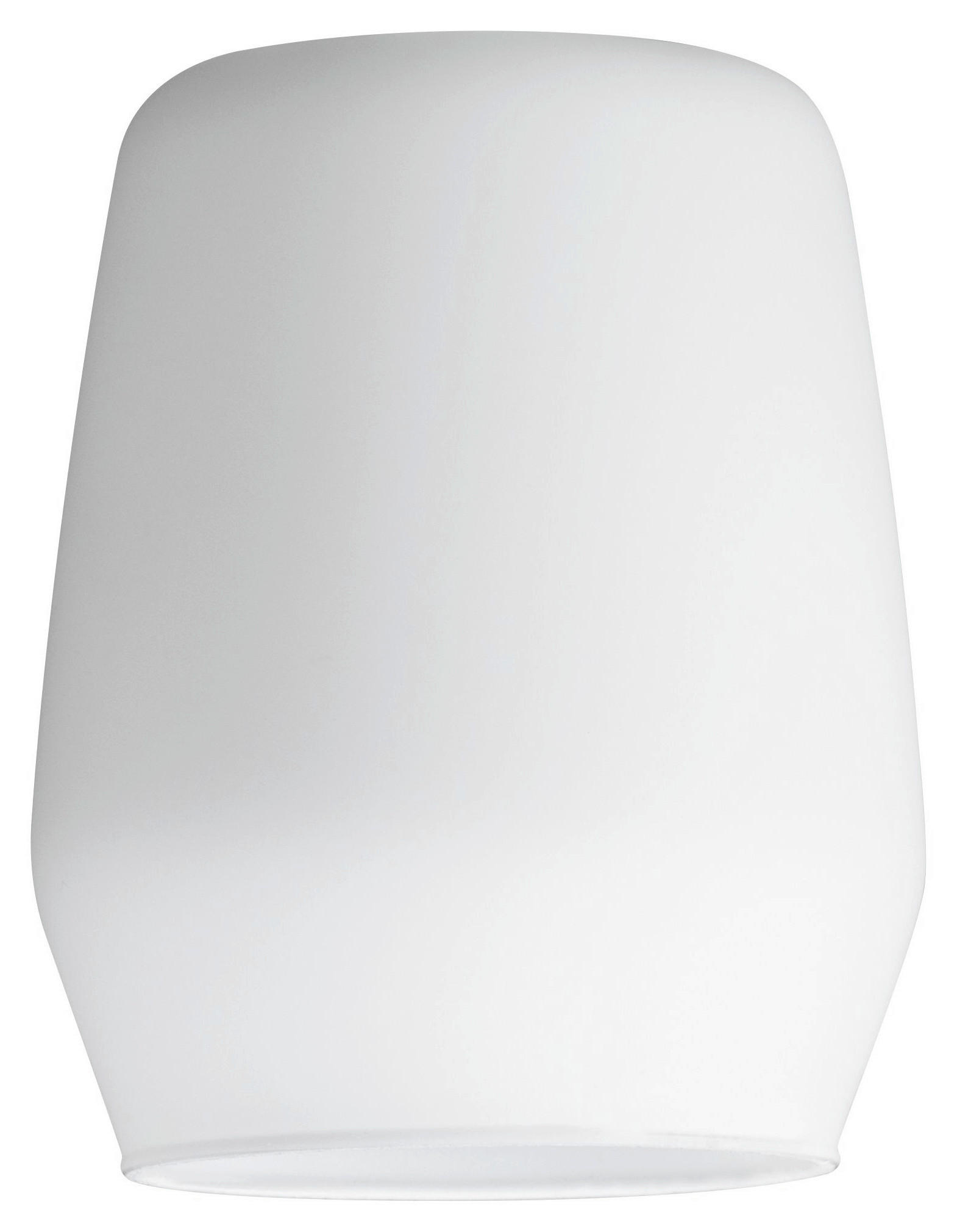 SCHIENENSYSTEM-LEUCHTENSCHIRM URail 8/9,5 cm   - Weiß, Design, Glas (8/9,5cm) - Paulmann