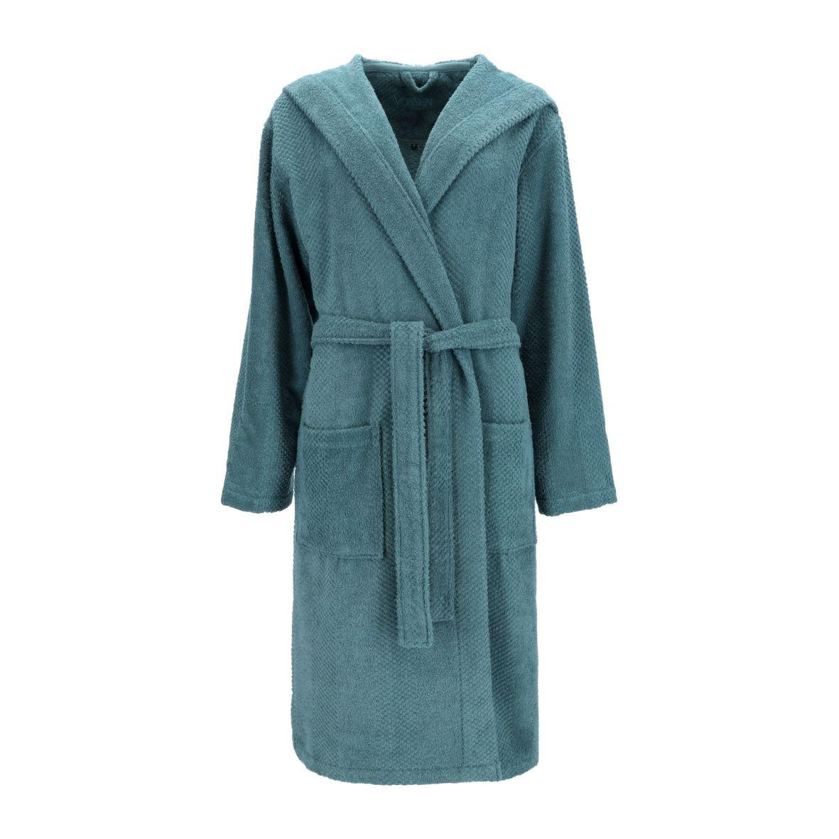 BADEMANTEL Samu XL Unisex  - Blau, Design, Textil (XLnull) - Vossen