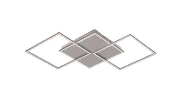 LED-DECKENLEUCHTE Giga 100/49,5/5,8 cm  - Weiß, Basics, Kunststoff/Metall (100/49,5/5,8cm) - Novel