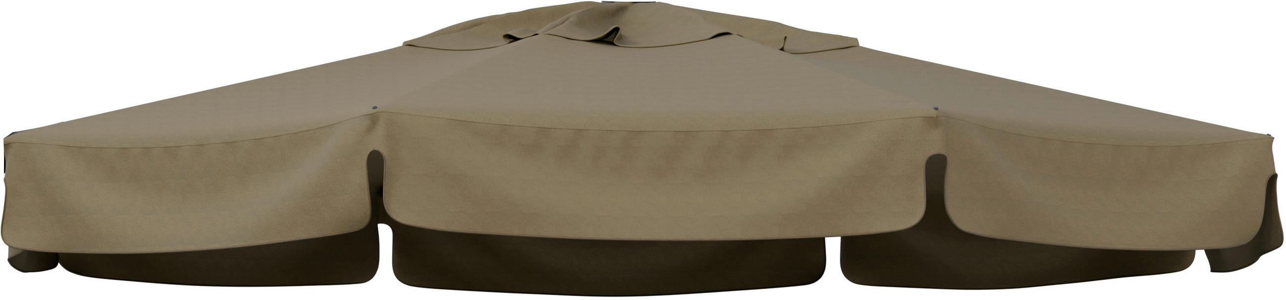 ABDECKHAUBE  - Taupe, Basics, Textil (350/8/350cm) - Gardenson