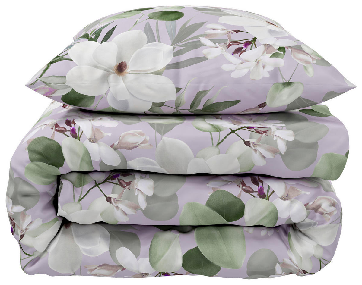 BETTWÄSCHE 2-teilig Satin 140/200 cm  - Lila, Basics, Textil (140/200cm) - Esposa