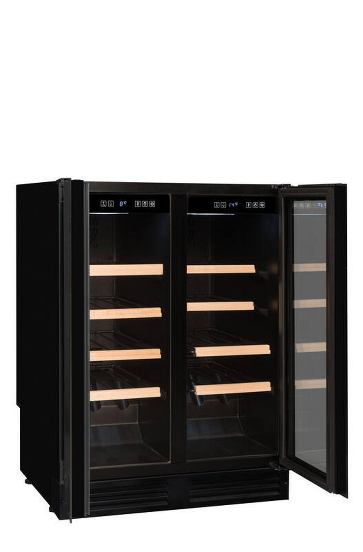 WEINKÜHLSCHRANK AVU49DPB1  - Basics, Glas/Holz (59,5/81,7/57,4cm)
