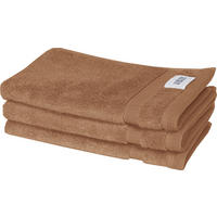 GÄSTETUCH 30/50 cm SW-Cuddly Braun 3-teilig  - Braun, Basics, Textil (30/50cm) - Schöner Wohnen