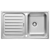 DISKHO 17503100860500100-80  - stålfärgad, Basics, metall (86/17,5/50cm) - Respekta