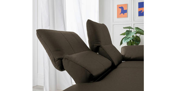 RÉCAMIERE in Echtleder Olivgrün - Chromfarben/Olivgrün, Design, Leder/Metall (209/85-109/95-16cm) - Dieter Knoll