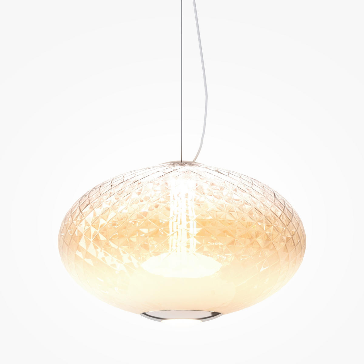 PENDELLEUCHTE 30/324 cm    - Chromfarben, Design, Metall (30/324cm) - MAYTONI